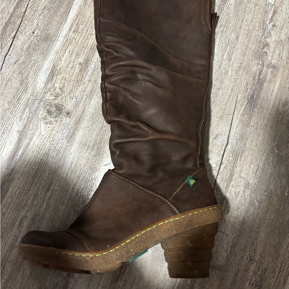 Women's Brown Leather Boots